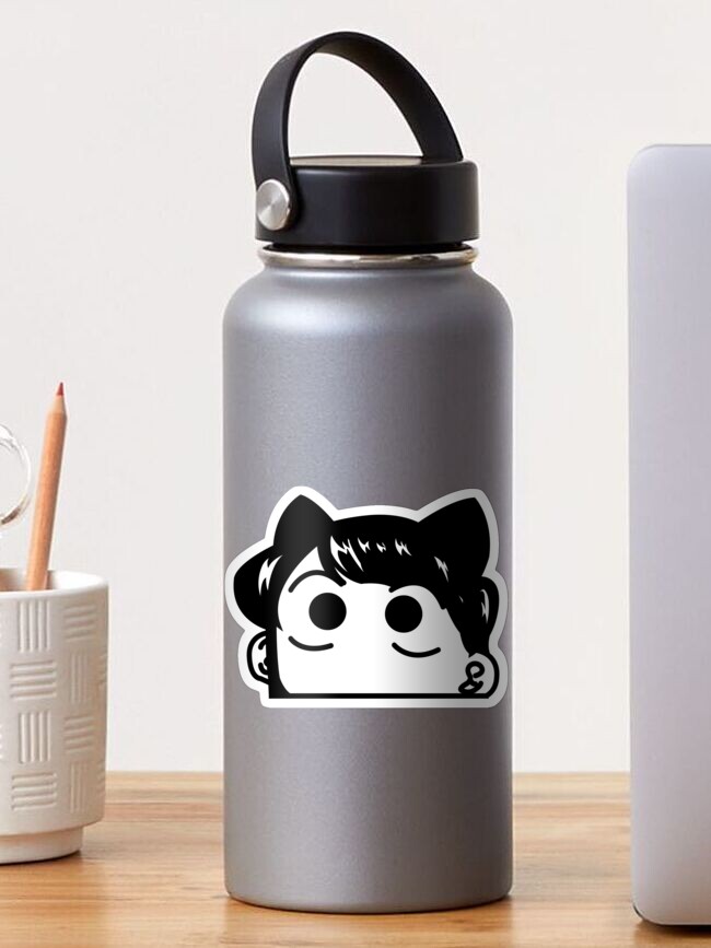 Shiny Cat Ears Vacuum Insulated Water Bottle - The Cultured Cat