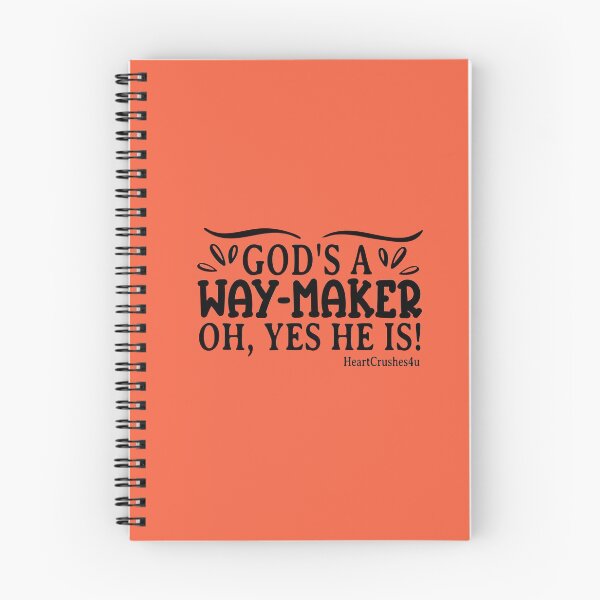 Item preview, God's a Way-Maker Oh, Yes He Is! (Spiritual Encouragement) designed and sold by HeartCrushes4u.