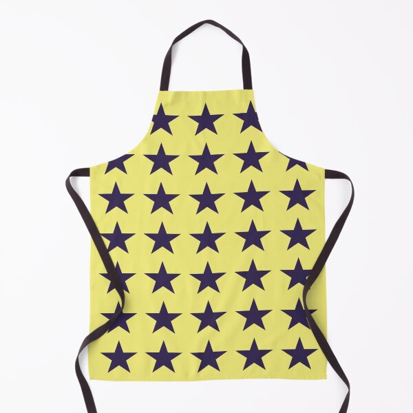 Item preview, Medium NAVY BLUE and YELLOW STARS  designed and sold by RachelMacht.