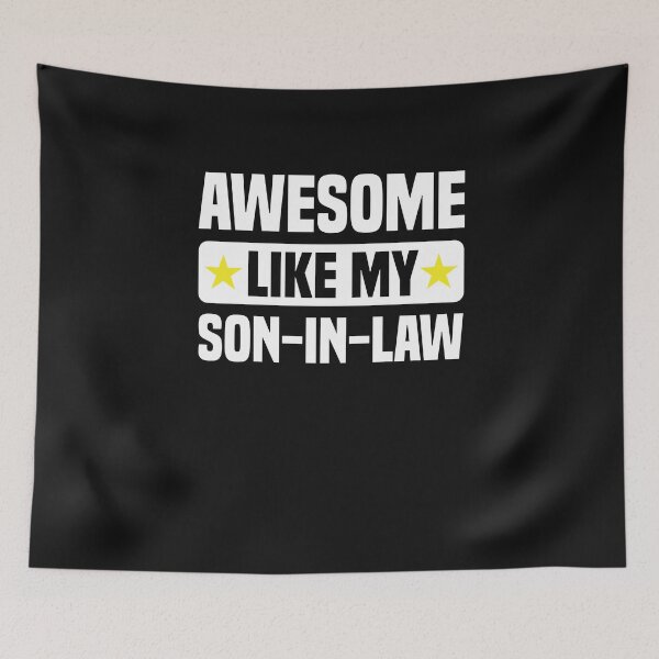 Item preview, Awesome Like My Son In Law Family Lovers Funny Mothers Day Fathers Day designed and sold by clothesy7.