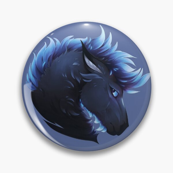 Item preview, Jorvik Wild Horse Blue designed and sold by Otterlazartus.