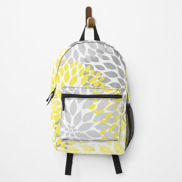 Item preview, Dahlia Floral - Yellow Gray designed and sold by Shelley Winters.