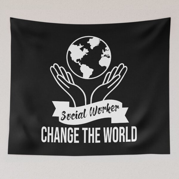 Item preview, Love Social Worker Hero - Charitable Social Work Matter designed and sold by thomash2.