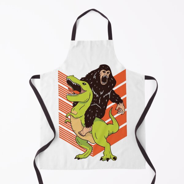 Item preview, Bigfoot Riding a T-Rex designed and sold by Hoiho Adventure Shirts.