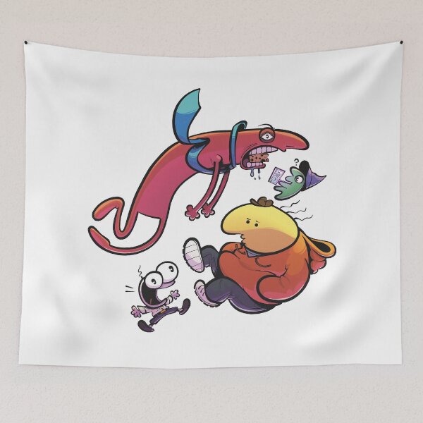 Item preview, Smiling Friends - Tumblin Down designed and sold by JuicySchinken.