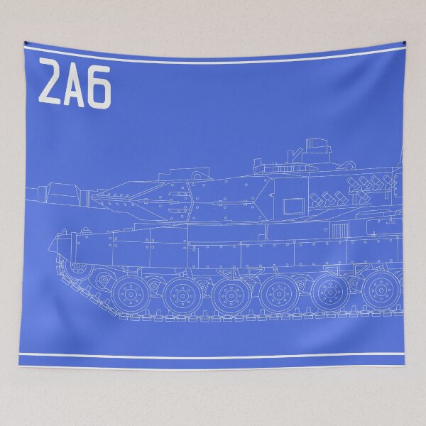 Item preview, Blueprint Leopard 2 A6 light designed and sold by Justode.