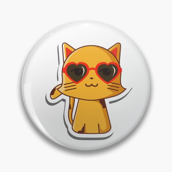 Item preview, cat wearing sunglasses	 designed and sold by rebeccaxb.