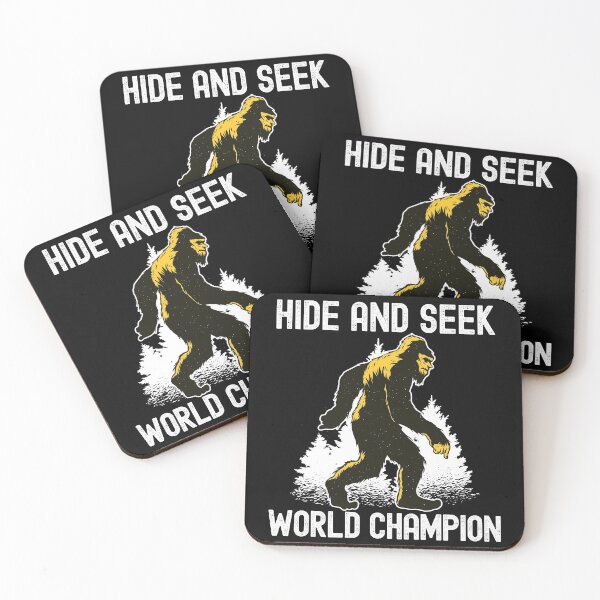 Item preview, Hide and Seek World Champion designed and sold by Hoiho Adventure Shirts.