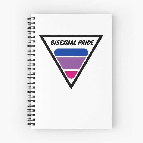 Item preview, Bisexual Pride aesthetic triangle flag colors designed and sold by fridayNightfunk.