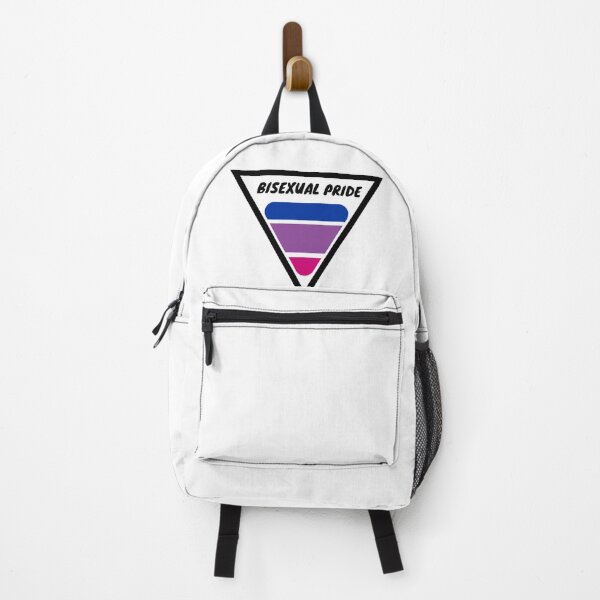 Item preview, Bisexual Pride aesthetic triangle flag colors designed and sold by fridayNightfunk.