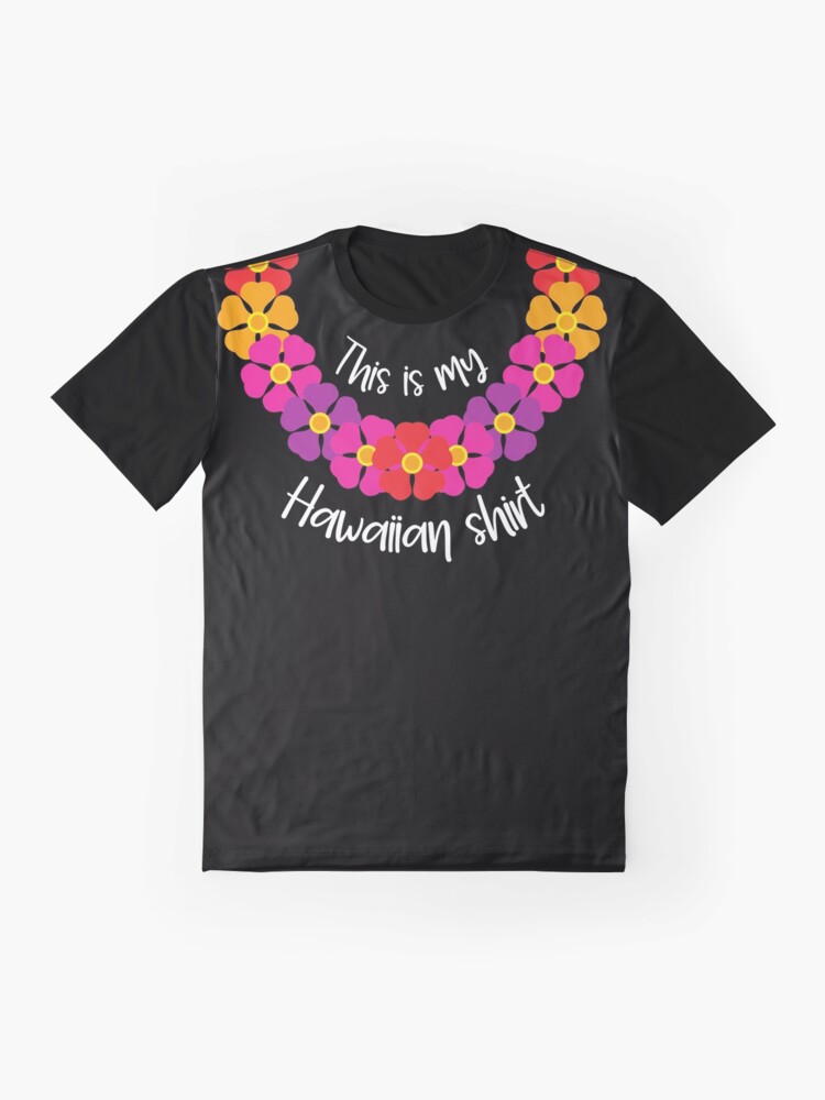Funky Hawaiian Shirt Small Flower Pink