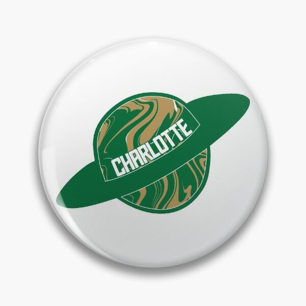 Gold Charlotte 49ers Team Logo Lapel Pin