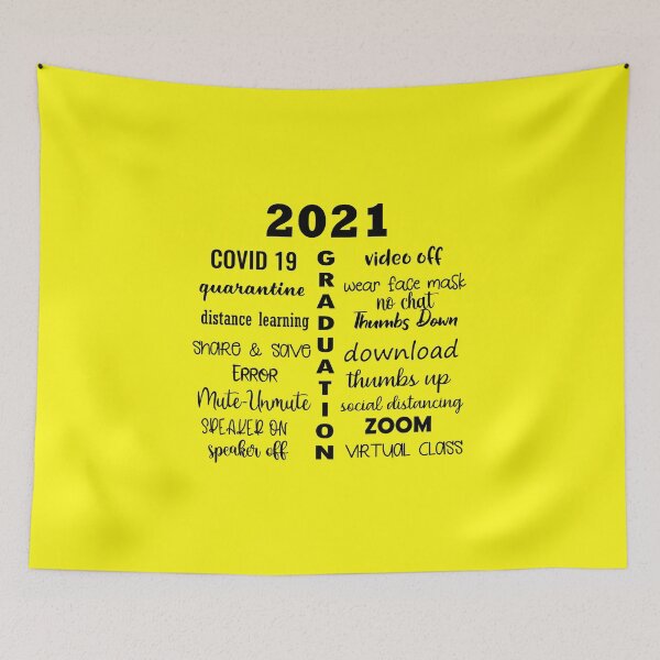 Item preview, 2021 COVID 19 Graduation Design designed and sold by boopsblunt.