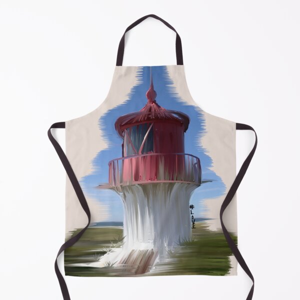 Item preview, Norddorf lighthouse Urban Sketch motif North Sea Amrum designed and sold by emm-j.