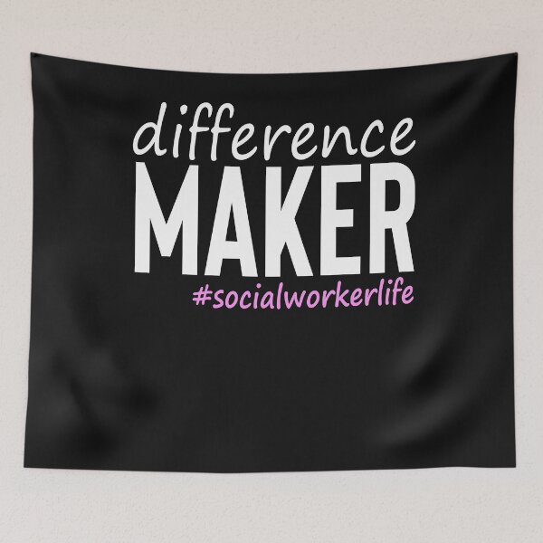 Item preview, Love Social Worker Hero - Charitable Social Work Matter designed and sold by thomash2.