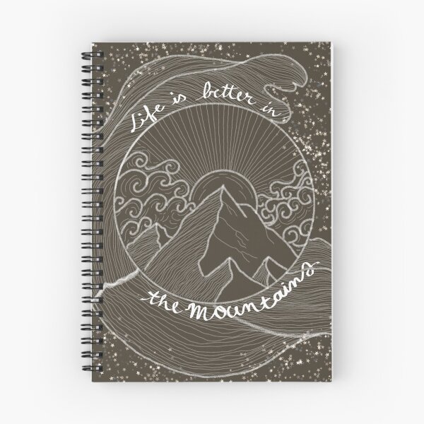 Item preview, Life is Better in the Mountains  designed and sold by lunajoon.
