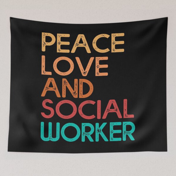 Item preview, Love Social Worker Hero - Charitable Social Work Matter designed and sold by thomash2.