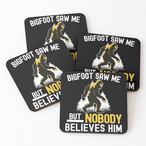Item preview, Bigfoot Saw Me But Nobody Believes Him designed and sold by Hoiho Adventure Shirts.