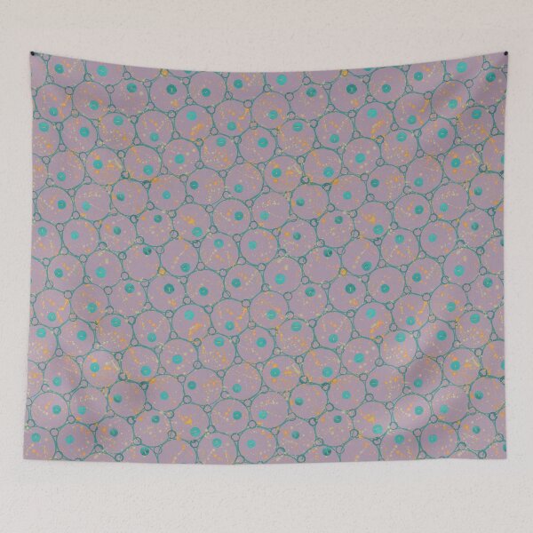 Item preview, Circles Lavender pattern designed and sold by MitaDreamDesign.