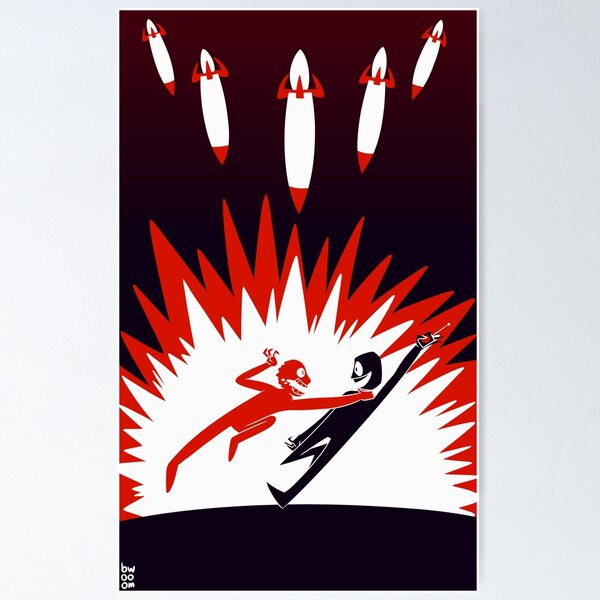 Violence on Two Scales Poster