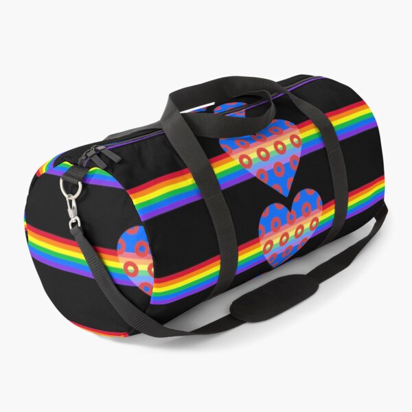 Item preview, Phish Donuts Heart with Pride Rainbow designed and sold by Normandie Rainwater.