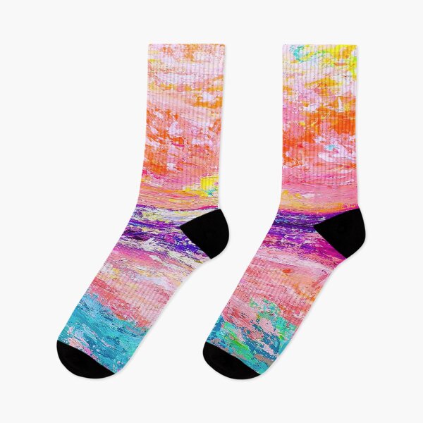 Item preview, Abstract neon beach  designed and sold by fujinoart.
