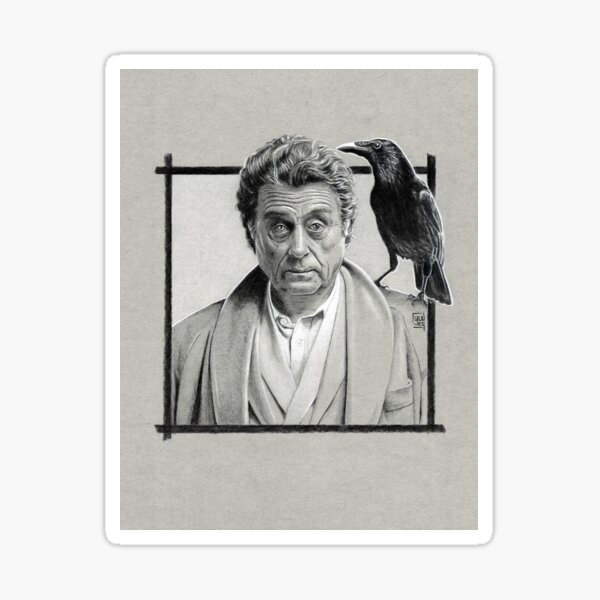 Mr. Wednesday from American Gods Sticker