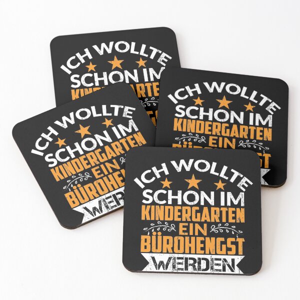 Item preview, IM KINDERGARTEN EIN BUeROHENGST WERDEN designed and sold by Spirit-Designs.