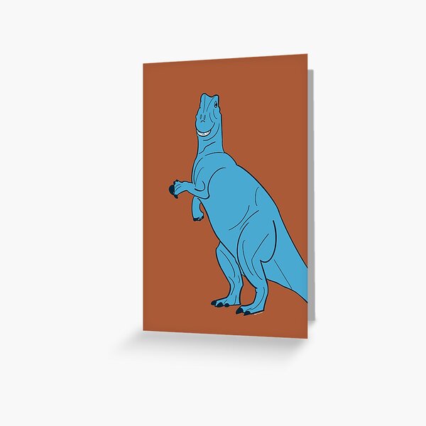 Derpy Dinosaur | T.Rex | Rex Toy Story Inspired Greeting Card