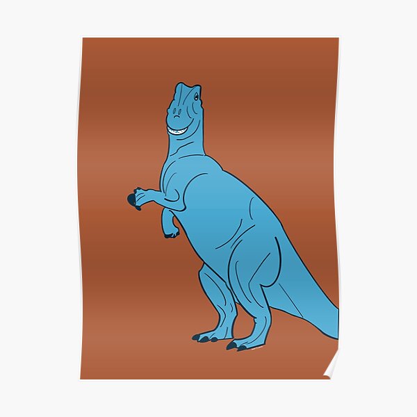 Derpy Dinosaur | T.Rex | Rex Toy Story Inspired Poster