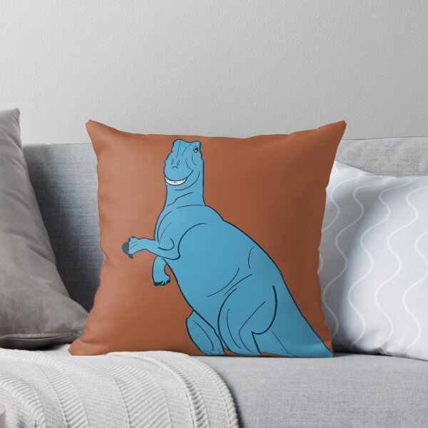 Derpy Dinosaur | T.Rex | Rex Toy Story Inspired Throw Pillow