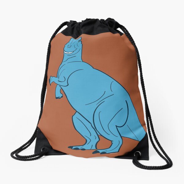 Derpy Dinosaur | T.Rex | Rex Toy Story Inspired Drawstring Bag