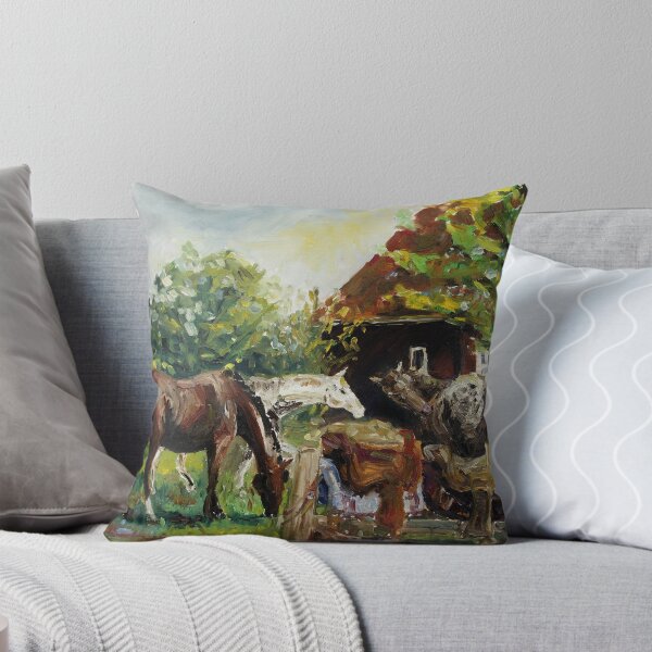 Item preview, The visit of the rider friends designed and sold by Barbara Pommerenke.