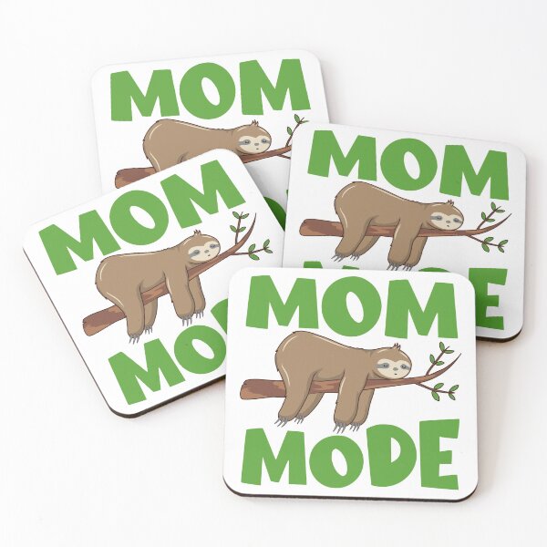Item preview, Mom Mode Sleeping Sloth designed and sold by Dan66.