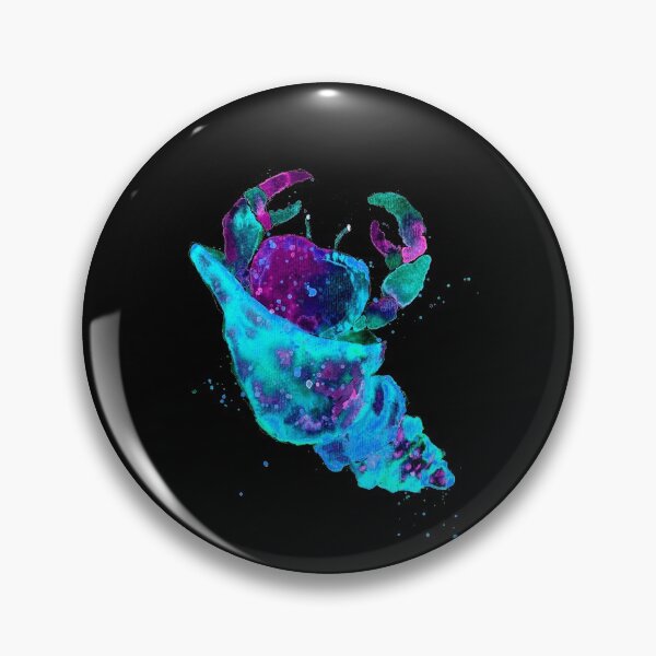 Item preview, Blue and Purple Hermit Crab designed and sold by Sebastian Grafmann.