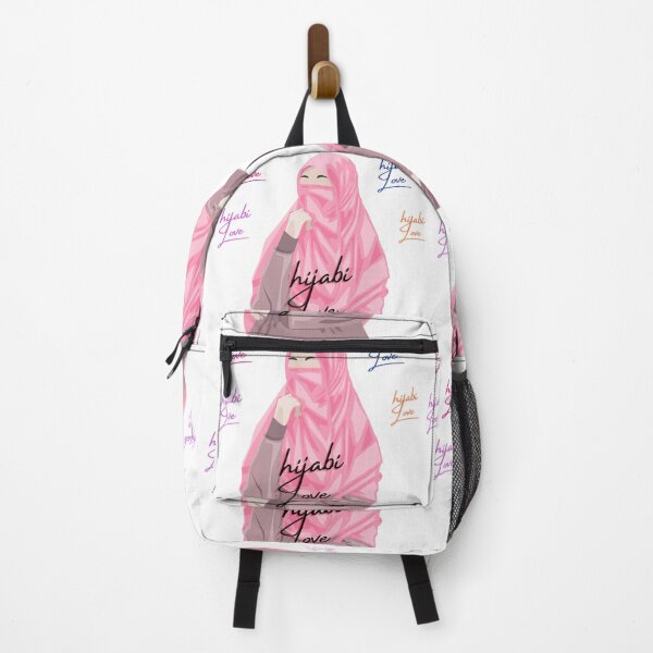 Item preview, Hijabi love girl pink designed and sold by Yousran.