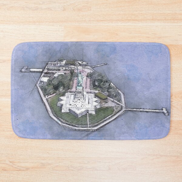 Item preview, Liberty Island designed and sold by mrthink.