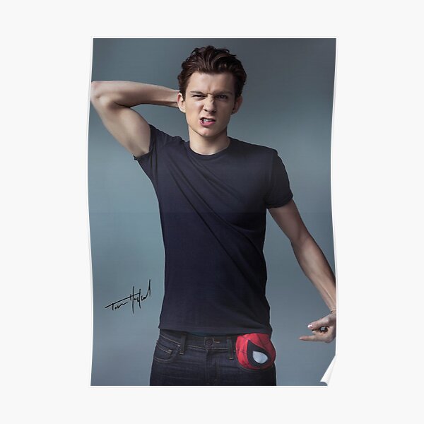 Tom Holland, Autogramm Poster