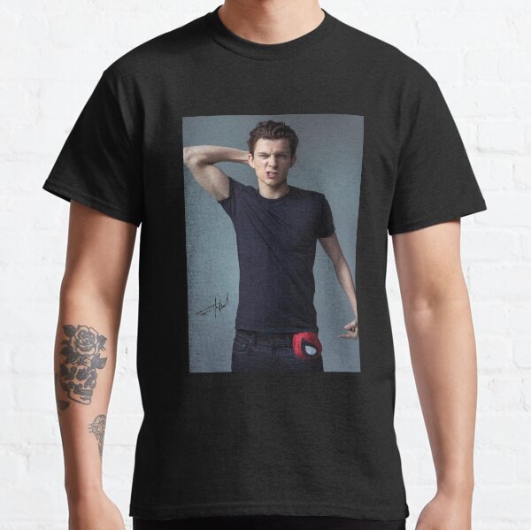 Tom Holland, autógrafo Camiseta clásica