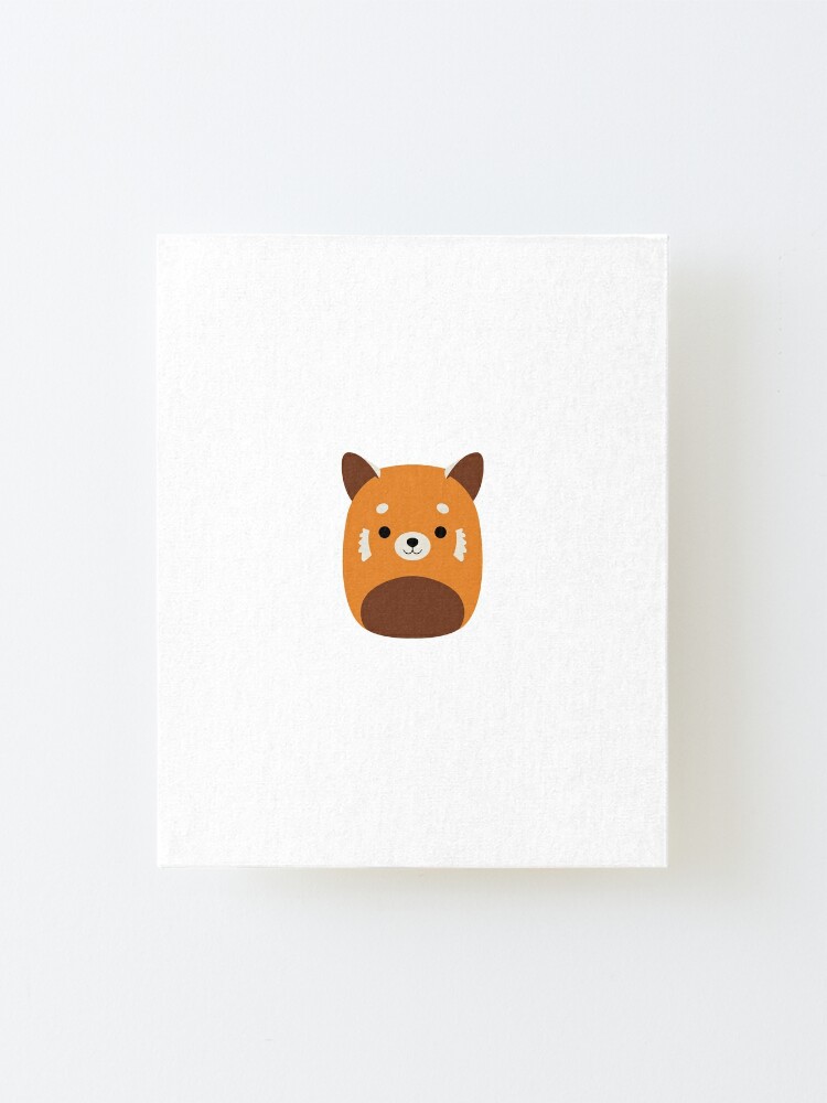 Seth The Red Panda Squishmallow Mounted Print For Sale By Sorryitsjustem Redbubble