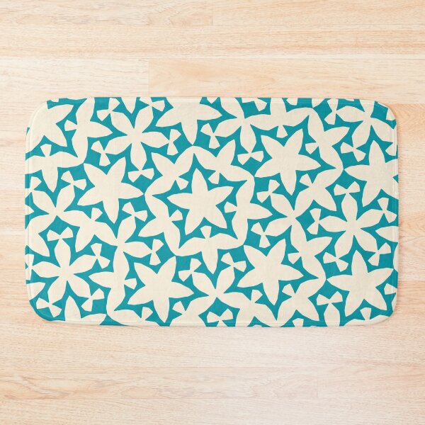 Item preview, Modern Star Flower Pattern Artwork 01 Color 06 designed and sold by Stefanie Boike.