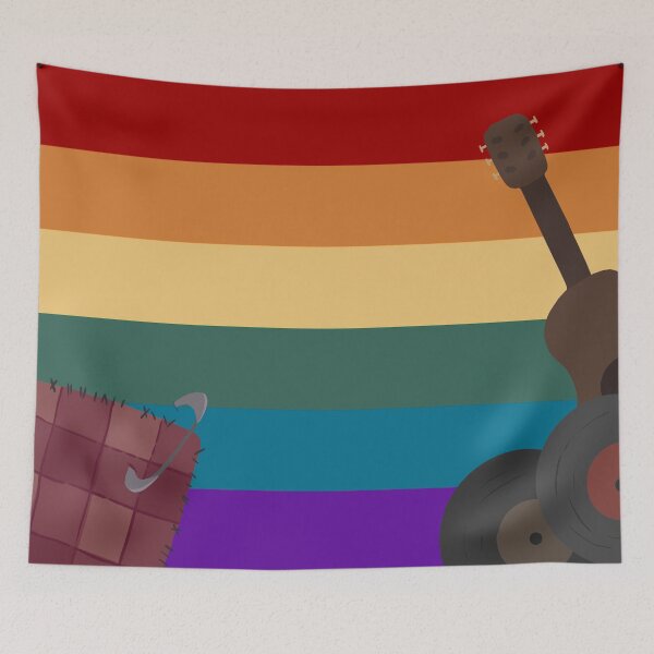 Item preview, Lgbtqia+ Aesthetic Room Flags Kawaii Punk/grunge  designed and sold by Epoxxalypz.