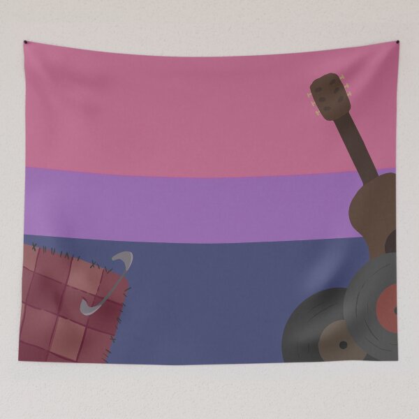 Item preview, Lgbtqia+ Aesthetic Room Flags Kawaii Punk/grunge Bisexual designed and sold by Epoxxalypz.