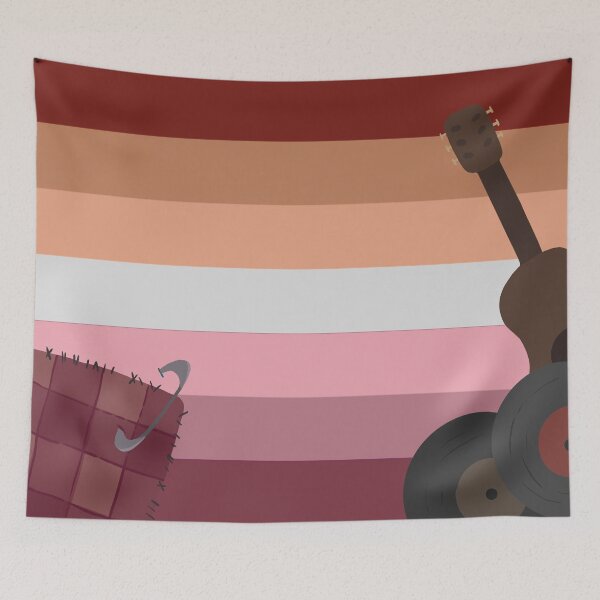 Item preview, Lgbtqia+ Gay Aesthetic Room Flags Kawaii Punk/grunge Lesbian designed and sold by Epoxxalypz.