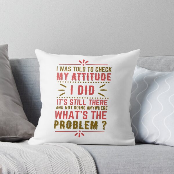 Item preview, Attitude Problem funny saying designed and sold by Tee4Tech.