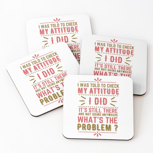Item preview, Attitude Problem funny saying designed and sold by Tee4Tech.