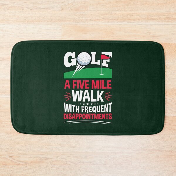 Item preview, Golf Definition Joke:  A Five Mile Walk With Frequent Disappointments designed and sold by jaygo.