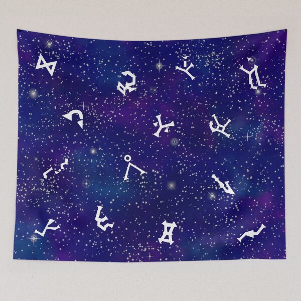 Item preview, Stargate galaxy glyphs designed and sold by LethesBramble.