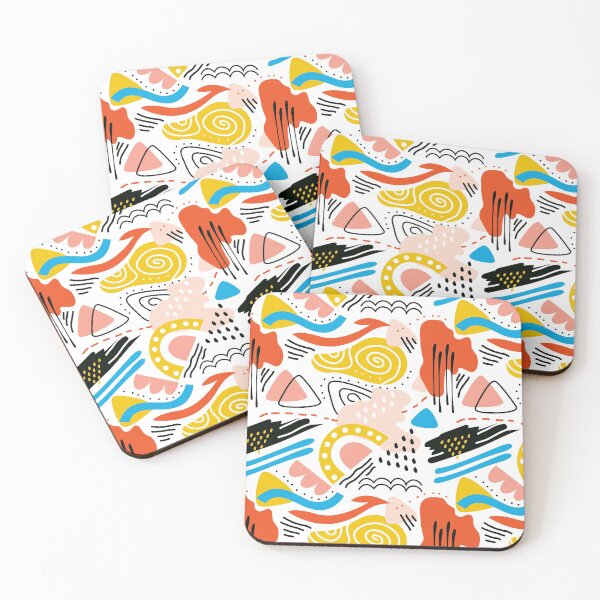 Item preview, Hand Drawn Colorful Patterns designed and sold by Nfty-Planet01.