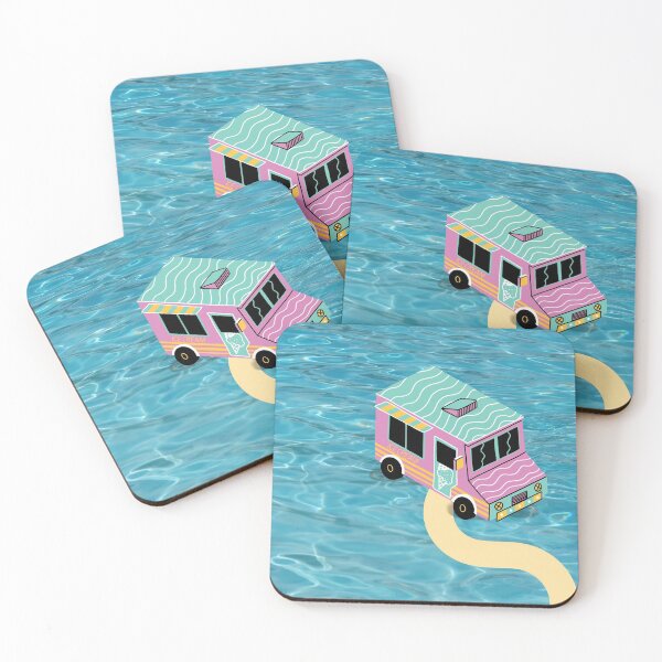 Item preview, Ice Cream Truck on Sea designed and sold by Veriepear.